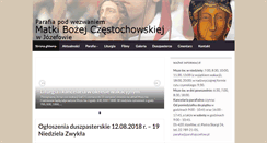 Desktop Screenshot of parafiajozefow.pl